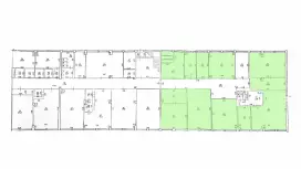 Аренда офиса 459.7 кв.метров, 1 этаж-99. План объекта