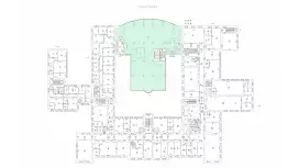 Аренда офиса 726 кв.метров, 3 этаж-99. План объекта