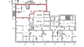 Торговое помещение 65 м&sup2; с витринами, 1 этаж-99. План объекта