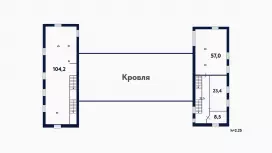 Аренда здания 1700 м2-99. План объекта