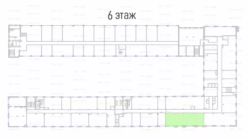 Офис 176 м2, новый ремонт-99. План объекта