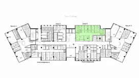 Аренда офиса 148 кв.метров, 11 этаж-99. План объекта
