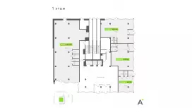 Продажа офиса 6966.19 кв.метров, 1 этаж-99. План объекта