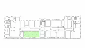 Аренда офиса 112.8 кв.метров, Цоколь этаж-99. План объекта
