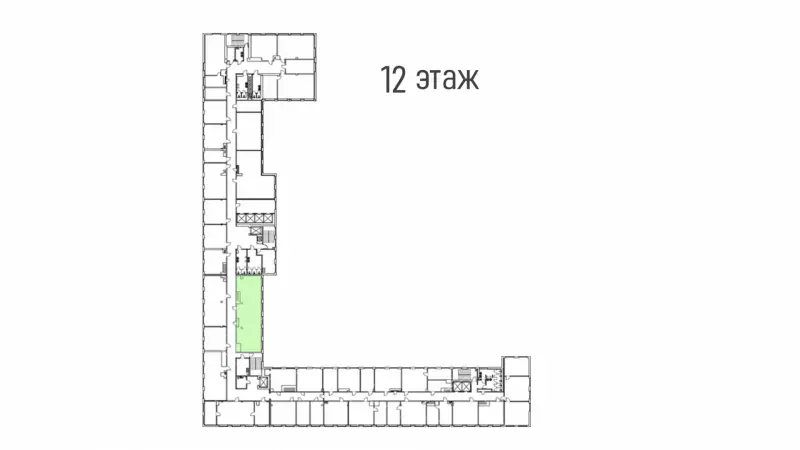 Офисный блок 117 м2, все включено-99. План объекта