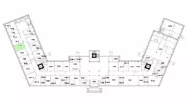 Аренда офиса 24 кв.метров, 1 этаж-99. План объекта