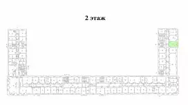 Аренда офиса 25.5 кв.метров, 2 этаж-99. План объекта