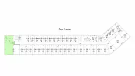 Аренда офиса 145 кв.метров, 3 этаж-99. План объекта