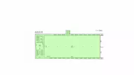 Аренда офиса 1360 кв.метров, 1 этаж-99. План объекта
