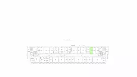 Аренда офиса 16.5 кв.метров, 7 этаж-99. План объекта