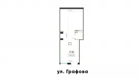 Продажа 98,76 м2 в новом ЖК-99. План объекта