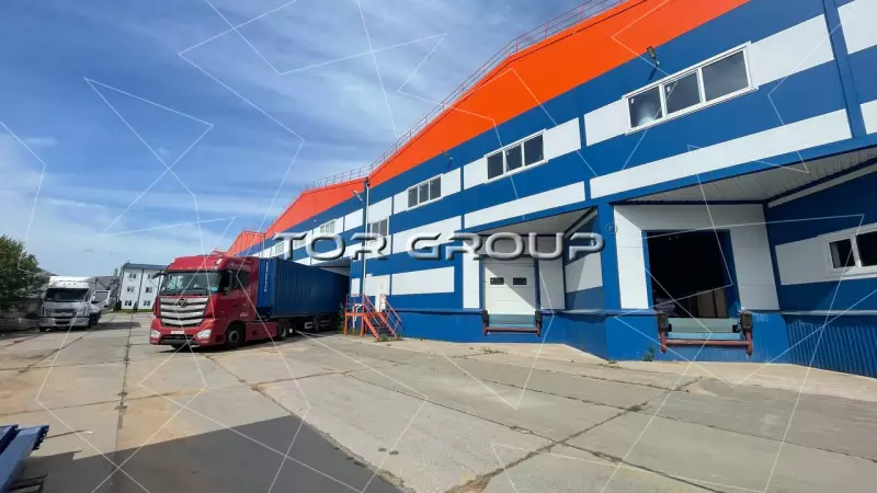 Склад/про-ство 1152 м2,  стеллажи, доки-98. Фото объекта