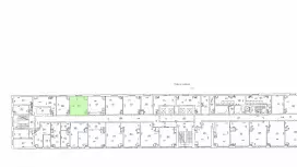 Аренда офиса 35,8 кв.метров, 4 этаж-99. План объекта