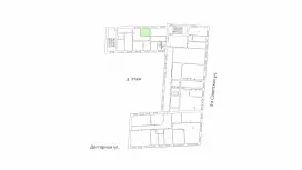 Аренда офиса 10.1 кв.метров, 3 этаж-99. План объекта