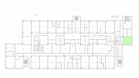 Аренда офиса 35.4 кв.метров, 4 этаж-99. План объекта