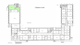 Аренда склада 60 кв.метров, 1 этаж-99. План объекта