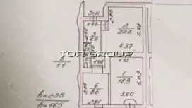 Аренда торгового помещения 57.4 кв.метров, Цоколь-99. План объекта
