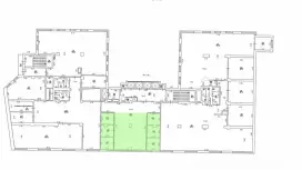 Аренда офиса 140 кв.метров, 4 этаж-99. План объекта