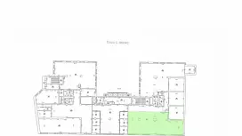 Аренда офиса 185 кв.метров, 4 этаж-99. План объекта
