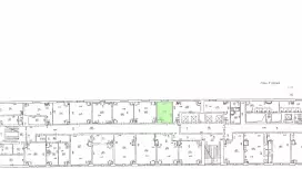 Аренда офиса 23.5 кв.метров, 3 этаж-99. План объекта