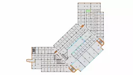 Аренда офиса 11.4 кв.метров, 3 этаж-99. План объекта