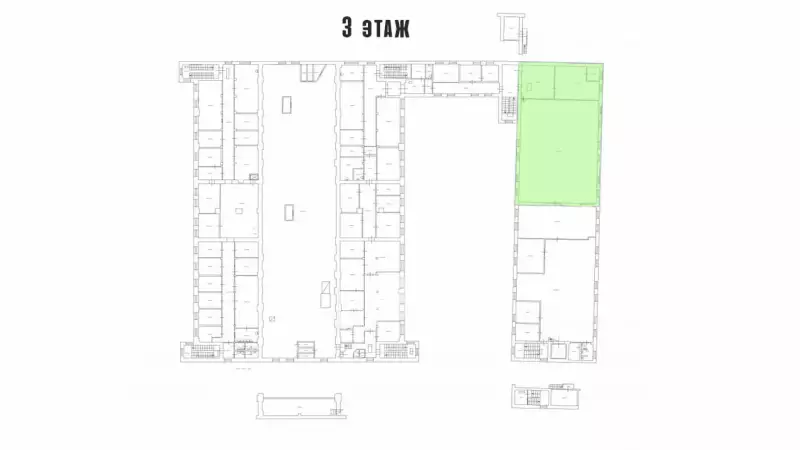 Производство/склад 378 м2, h=5 м-99. План объекта