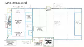 Мультитемпературный склад 33602 м2 на Московском ш-99. План объекта