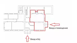 Под магазин/кафе 108 м2-99. План объекта