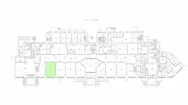 Офис 53 м2, 1 этаж.  есть от 40 до 900м-99. План объекта