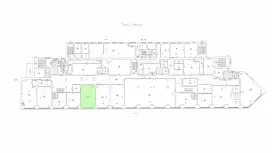 Аренда офиса 57.7 кв.метров, 2 этаж-99. План объекта