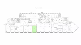 Аренда офиса 54.8 кв.метров, 2 этаж-99. План объекта