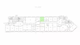 Аренда офиса 32.2 кв.метров, 4 этаж-99. План объекта