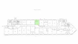 Аренда офиса 35.4 кв.метров, 5 этаж-99. План объекта