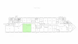 Аренда офиса 142.2 кв.метров, 7 этаж-99. План объекта