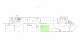 Аренда офиса 111.2 кв.метров, 7 этаж-99. План объекта