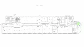 Аренда офиса 11.1 кв.метров, 8 этаж-99. План объекта