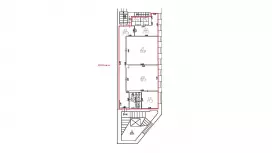 Аренда офиса 129.8 кв.метров, 2 этаж-99. План объекта