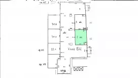 Аренда офиса 28.2 кв.метров, 1 этаж-99. План объекта