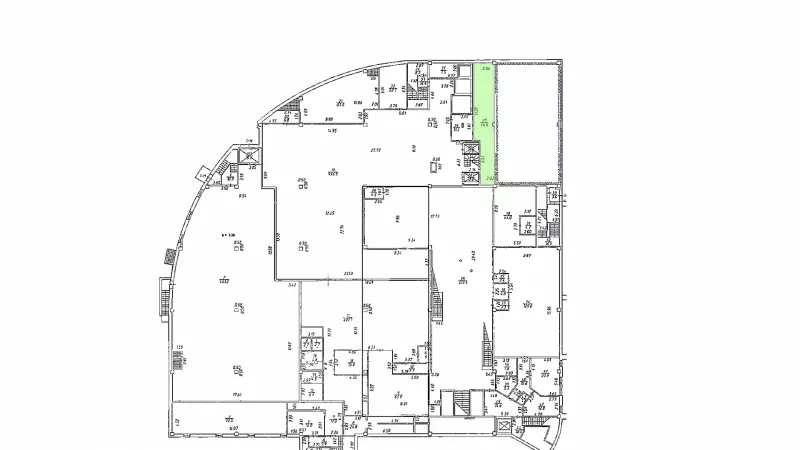 Аренда офиса 46.4 кв.метров, Цоколь этаж-99. План объекта