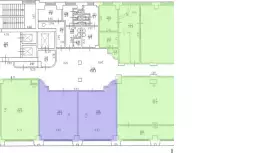 Аренда офиса 89 кв.метров, 4 этаж-99. План объекта