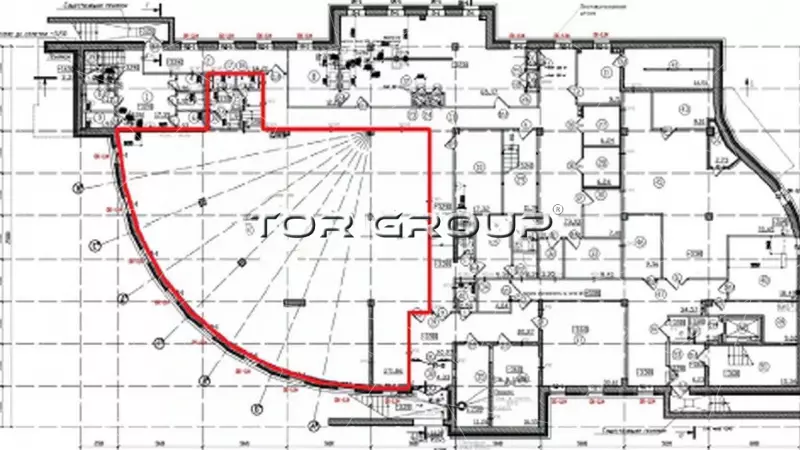 Офис 281 м&sup2; с отделкой в Московском районе-99. План объекта