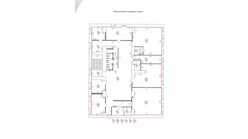 Офис с 2х минутах от метро-99. План объекта
