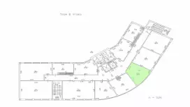 Аренда офиса 28.9 кв.метров, 8 этаж-99. План объекта