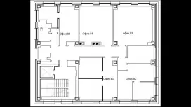 Аренда офиса 41 кв.метров, 8 этаж-99. План объекта