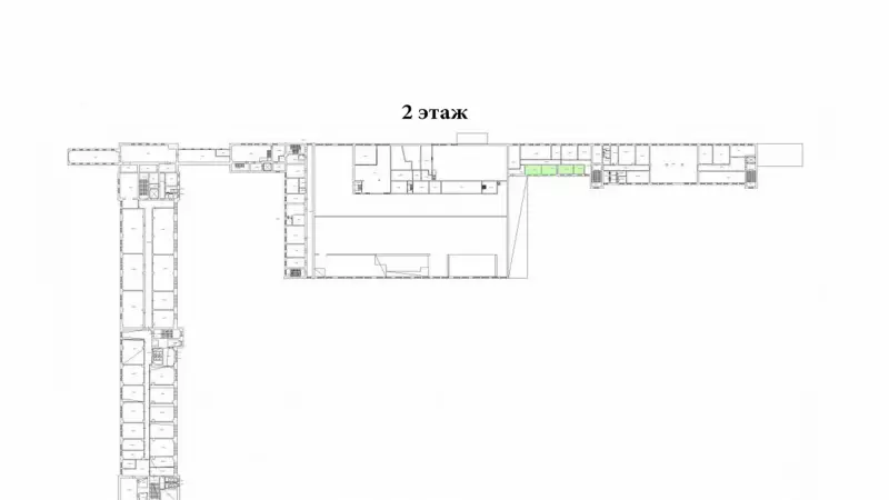Склад/мастерская 68 м2, есть лифт-99. План объекта