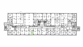 Аренда офиса 16.6 кв.метров, 5 этаж-99. План объекта