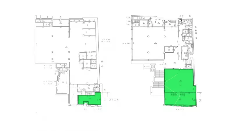 280м клиентский офис-99. План объекта