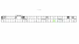 Аренда офиса 39 кв.метров, 7 этаж-99. План объекта
