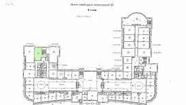 Аренда офиса 54.3 кв.метров, 4 этаж-99. План объекта