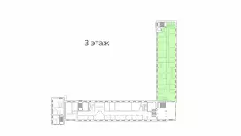 Аренда офиса 1598.35 кв.метров, 2 этаж-99. План объекта